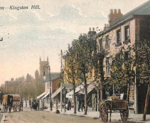 ac4970 - GB  -  VINTAGE POSTCARD: Norbiton - 1909 LONDON