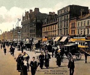 ac4941 - GB  -  VINTAGE POSTCARD:  Manchester - 1911