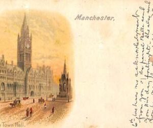 ac4935 - GB  -  VINTAGE POSTCARD:  Manchester - 1901