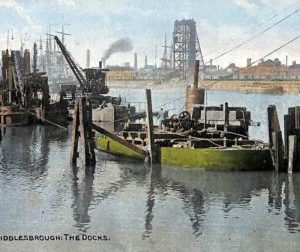 ac4956 - GB  -  VINTAGE POSTCARD: Middlesbrough - 1912 NORTH YORKSHIRE