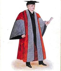 ac4998 - GB  -  VINTAGE POSTCARD: Oxford University - ROBES