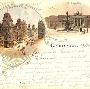 ac4865 - GB  -  VINTAGE POSTCARD:  Liverpool  - 1898