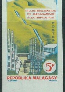 88680 - MADAGASCAR - STAMPS: Yvert  372 - IMPERF non denteles ELECTRICITY