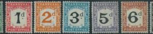 88455 -  SOUTH AFRICA: Transvaal  - STAMP : SG  # D 1/7 Postage Due --  MINT MLH