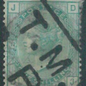 88541 - Great Brittain - STAMP - VICTORIA 1 Shilling 1873 - FINE USED postmark??