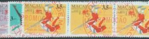 88609 - MACAO - STAMPS - SPORTS: Athletics 1994  MNH 4 values x 3  - SPECIMEN