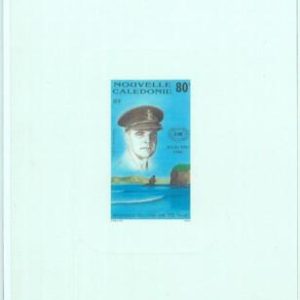 88815 - NOUVELLE CALEDONIE  - 2 DELUXE Souvenir Sheet PROOF - 1990 WWII war