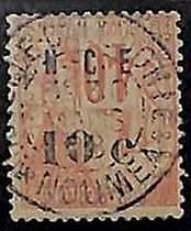 94824 - NOUVELLE CALEDONIE  - STAMP - Yvert # 13a - USED