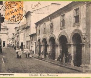 ad3744 - PORTUGAL - VINTAGE POSTCARD  -  Chaves - 1906