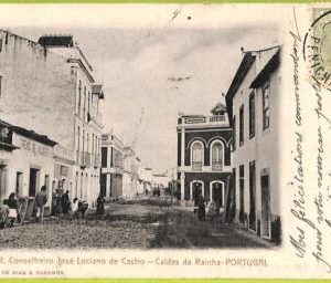 ad3739 - PORTUGAL - VINTAGE POSTCARD  -  Caldas da Rainha - 1908