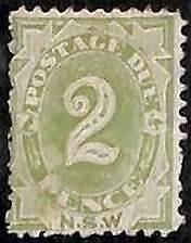 94887i - NEW SOUTH WALES - STAMP - SG #  D3a  - MNH  Mint Never Hinged