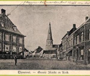 ad2256 - NETHERLANDS - VINTAGE POSTCARD  - Thourout