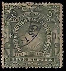 94887e - BRITISH EAST AFRICA - STAMP - SG # 19  -  FINE USED