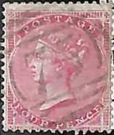 94892e - GREAT BRITAIN - STAMP - SG # 63  USED -- REPAIRED