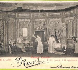 ad2296 - NETHERLANDS - VINTAGE POSTCARD  - Theatre - 1903