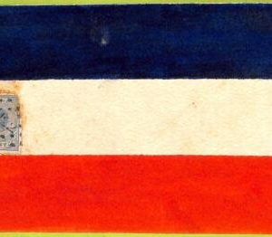 ad2287 - NETHERLANDS - VINTAGE POSTCARD  - Flag ( Hand Made )