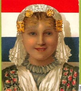 ad2289 - NETHERLANDS - VINTAGE POSTCARD  - Glamour ILLUSTRATED Cherubbini?