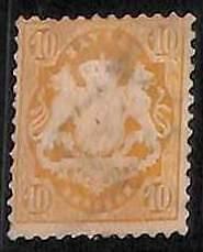 94904  3g  - GERMANY Bayern  - STAMP  -  Michel  # 29xb   - MINT  MH regumed