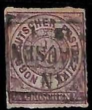 94904 4eC - GERMANY Norddeutschland  - STAMP  -  Michel  #  1 USED