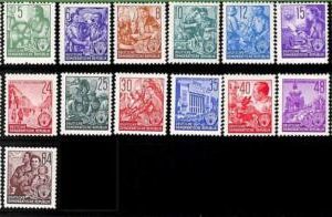 94905 - GERMANY  DDR - STAMPS -  Michel  # 362 / 79  MH Mint Hinged