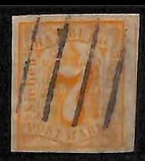 94907 2gB - Germany HAMBURG - STAMPS - Michel # 6 -- Very Fine USED - LUX