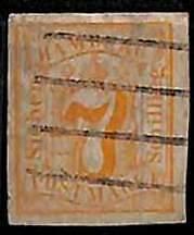 94907 2f  - Germany HAMBURG - STAMPS - Michel # 6 --   USED