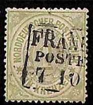 94907 3iB - GERMANY Norddeutschland  - STAMP -  Mi #  19  USED