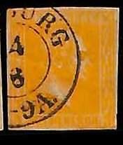 94907 6fC - Germany PRUSSIA Prussen - STAMPS - Michel #  12b  USED