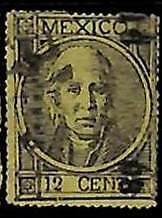 94934eD  - MEXICO -  STAMPS  - Yvert # 43 II -  USED