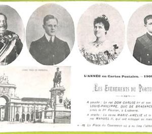 ad2401 - PORTUGAL - VINTAGE POSTCARD -  ROYALTY
