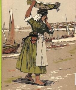 ad2359 - PORTUGAL - VINTAGE POSTCARD - Lisboa - Ethnic