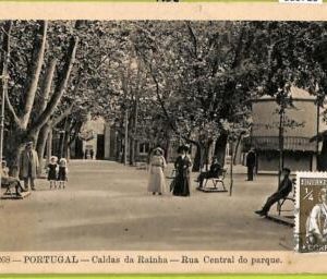 ad3725 - PORTUGAL - VINTAGE POSTCARD  -  Caldas da Rainha - 1909