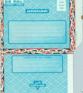 83781 - NEW ZEALAND - POSTAL HISTORY - Stationery AEROGRAMME  Geyser