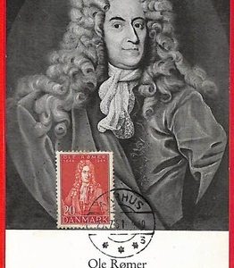 ai5888 - DENMARK  - Postal History - MAXIMUM CARD - Danish astronomer Romer- 951
