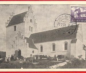 ai5890 - DENMARK  - Postal History - MAXIMUM CARD - Architecture - 1951