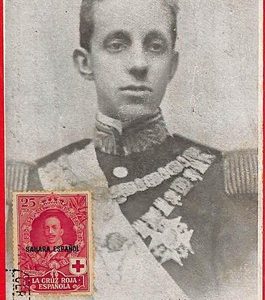 ai5900 - SPANISH SAHARA - Postal History - MAXIMUM CARD - Royalty - 1904