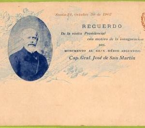 af1284 - ARGENTINA - Vintage Postcard - Santa Fe - 1902