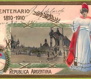 af1144 - ARGENTINA - Vintage Postcard - Centenario 1810-1910, No es postal