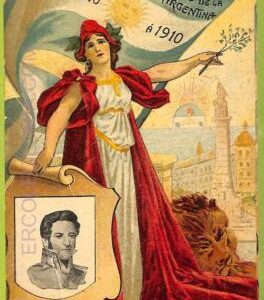 af1145 - ARGENTINA - Vintage Postcard - Centenario 1810-1910