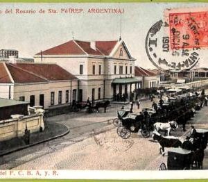af0983 - ARGENTINA - Vintage Postcard - Rosario de Santa Fe - 1907