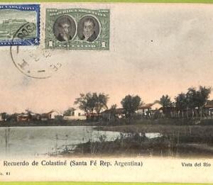 af0991 - ARGENTINA - Vintage Postcard - Colastine (Santa Fe) - 1910