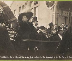 af1255 - ARGENTINA - Vintage Postcard  - Royalty - 1912