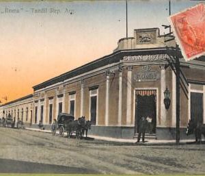 af1293 - ARGENTINA - Vintage Postcard - Tandil - Hotel "Roma"