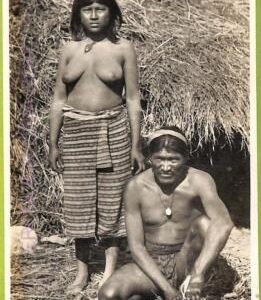 af1218 - ARGENTINA - Vintage Postcard  - Indios Chagnanco - Ledesma -  Ethnic