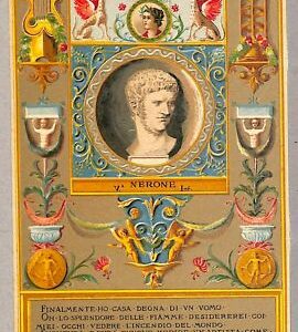 ab0080 - VINTAGE POSTCARD - ROME City: Nerone Domizio Clavdio