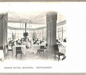 ab0049 - POSTAL VINTAGE - ROMA Ciudad: Grand Hotel Quirinal