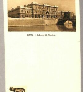 ab0091 - POSTAL VINTAGE - ROMA Ciudad: Palacio de Justicia