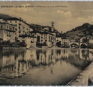 CARTOLINA d'Epoca - BERGAMO provincia - SAN GIOVANNI BIANCO  1955