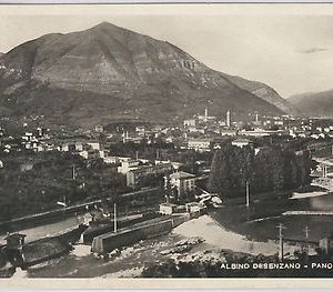 46012   CARTOLINA d'Epoca - BERGAMO provincia - ALBINO DESENZANO 1946