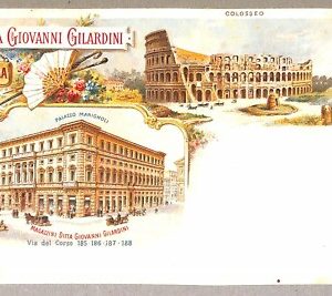 ab0460 - CARTOLINA D'EPOCA - ROMA Città : Palazzo Marignoli
